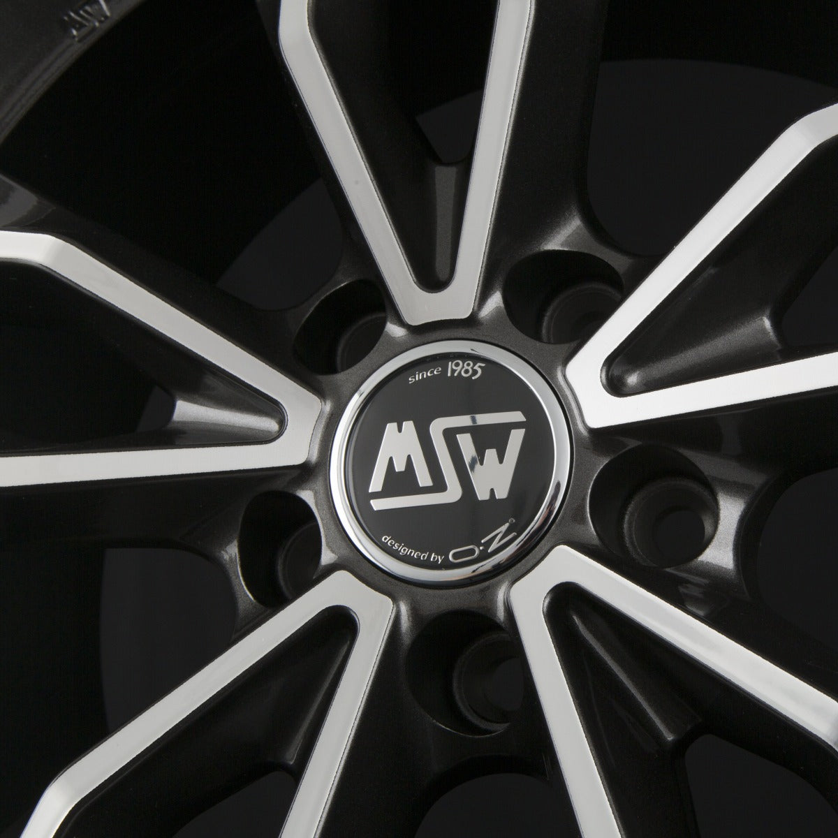 MSW 71 Gloss Dark Grey Full Polished Alufelge 7.5x17 Zoll ET45 LK 5x108 ML73.1 – Bild 4