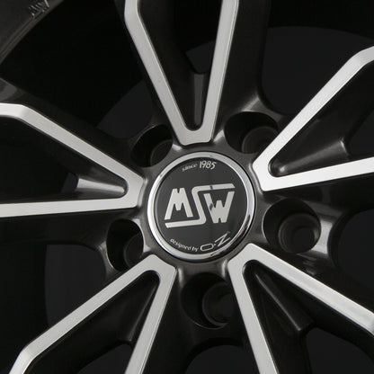 MSW 71 Gloss Dark Grey Full Polished Alufelge 8.5x19 Zoll ET45 LK 5x108 ML73.1 – Bild 4
