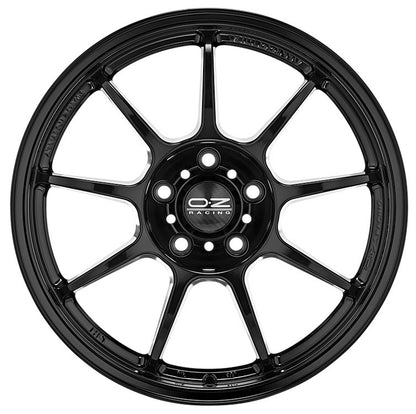 OZ Alleggerita HLT gloss black Alufelge 7x16 Zoll ET37 LK 4x100 ML68 – Bild 2
