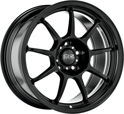 OZ Alleggerita HLT gloss black Alufelge 8x18 Zoll ET50 LK 5x130 ML71.56