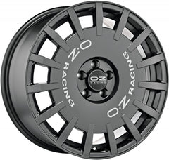 OZ Rally Racing dark graphite Alufelge 8x17 Zoll ET35 LK 5x98 ML58.06