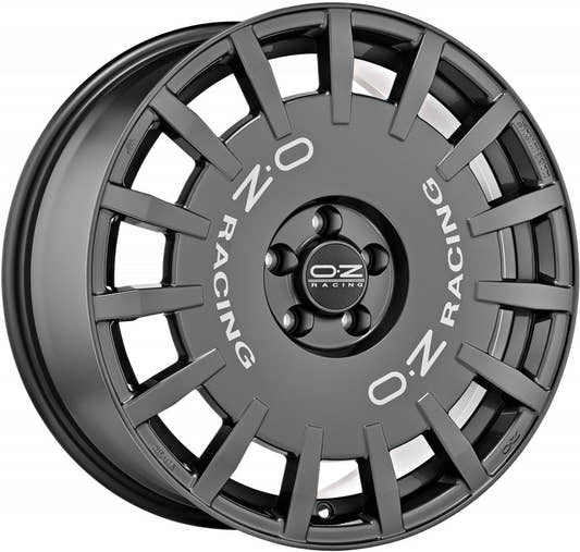OZ Rally Racing dark graphite Alufelge 8x17 Zoll ET48 LK 5x100 ML68