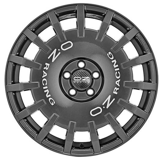 OZ Rally Racing dark graphite Alufelge 8x17 Zoll ET48 LK 5x100 ML68 – Bild 2