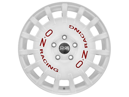 OZ Rally Racing white Alufelge 7x17 Zoll ET30 LK 4x100 ML68 – Bild 2