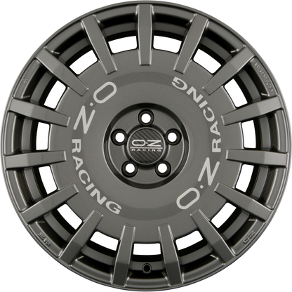 OZ Rally Racing dark graphite Alufelge 7x17 Zoll ET45 LK 4x100 ML68 – Bild 6