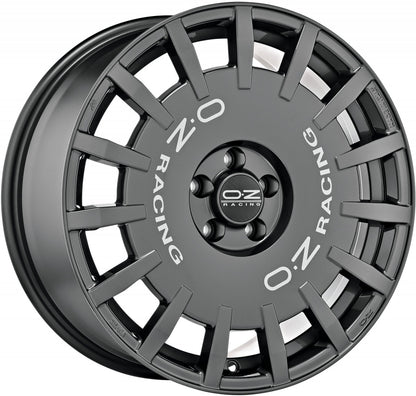 OZ Rally Racing dark graphite Alufelge 7x17 Zoll ET35 LK 5x112 ML75