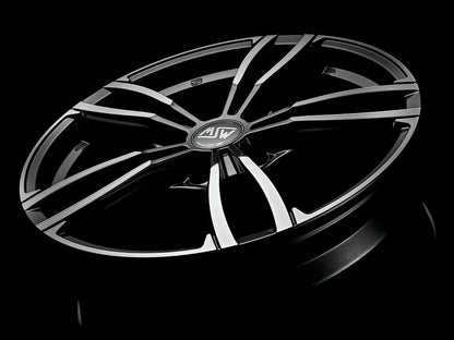 MSW 73 gloss dark grey full polished Alufelge 7.5x17 Zoll ET45 LK 5x114.3 ML73.1 – Bild 3