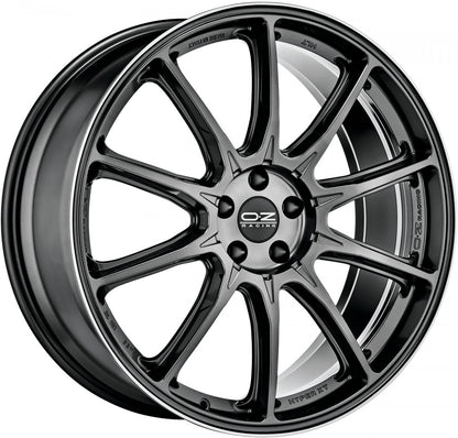 OZ Hyper XT HLT star graphite diamond lip Alufelge 10x22 Zoll ET40 LK 5x120 ML72.56