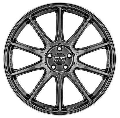 OZ Hyper XT HLT star graphite diamond lip Alufelge 10x22 Zoll ET40 LK 5x120 ML72.56 – Bild 2