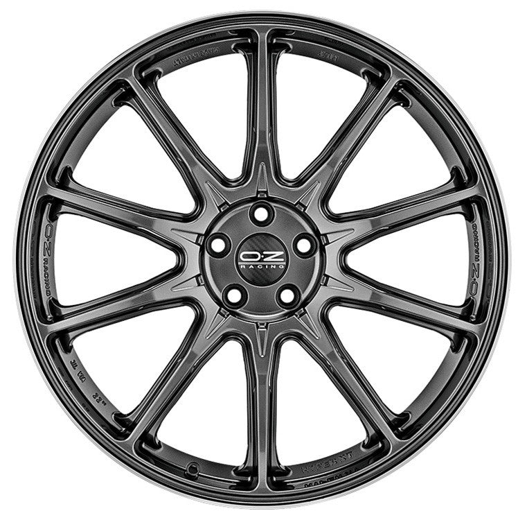 OZ Hyper XT HLT star graphite diamond lip Alufelge 10x22 Zoll ET40 LK 5x120 ML79 – Bild 2