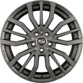 MSW 49 Matt Gun Metal Alufelge 8x18 Zoll ET40 LK 5x112 ML73.1