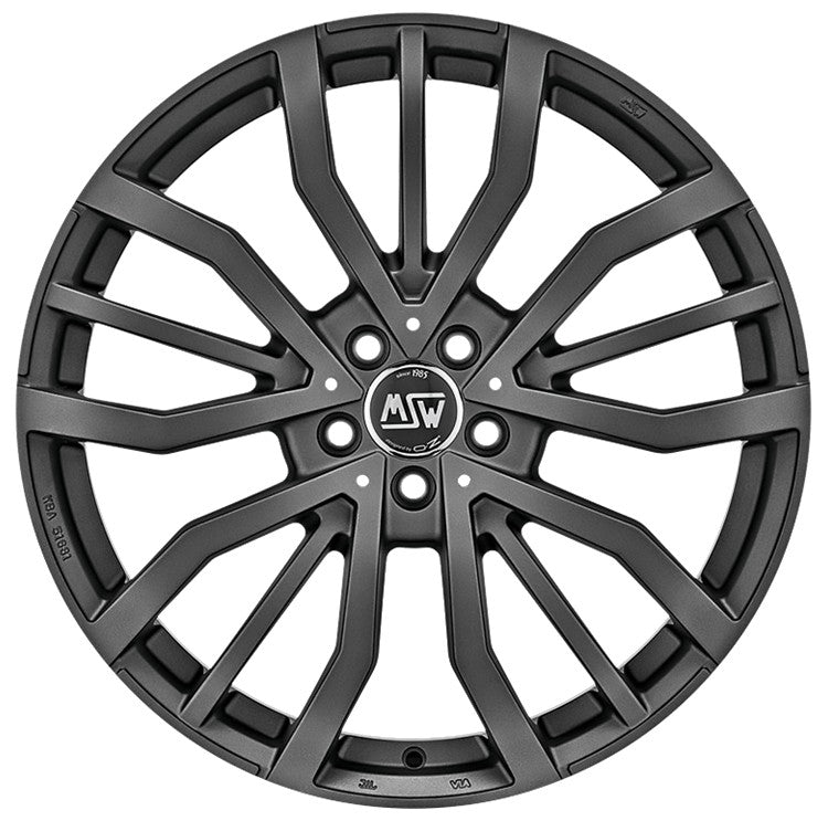 MSW 49 matt gun metal Alufelge 8x19 Zoll ET45 LK 5x114.3 ML73.1 – Bild 2