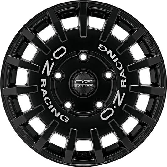 OZ Rally Racing matt black Alufelge 7.5x18 Zoll ET48 LK 5x160 ML65.1 – Bild 2