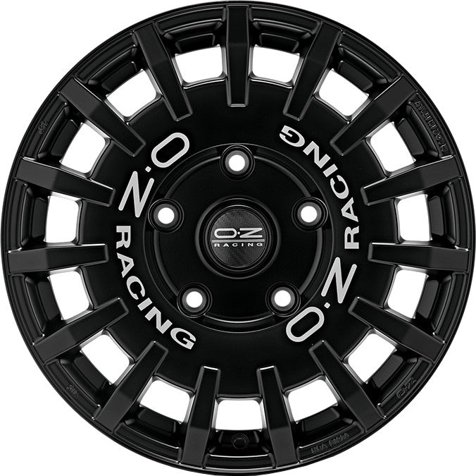 OZ Rally Racing matt black Alufelge 7.5x18 Zoll ET48 LK 5x160 ML65.1 – Bild 2