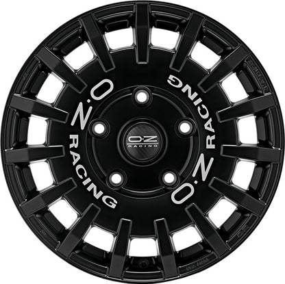 OZ Rally Racing matt black Alufelge 7.5x18 Zoll ET48 LK 5x160 ML65.1 – Bild 2