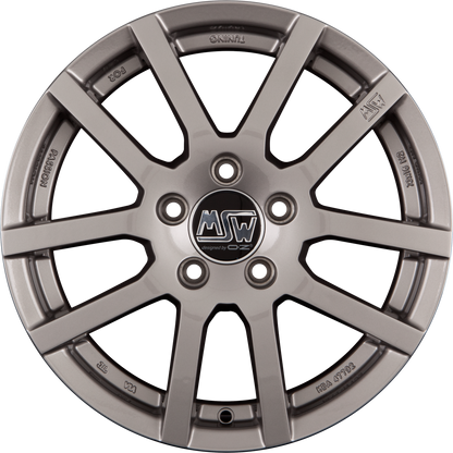 MSW 22 Grey Silver Alufelge 6.5x16 Zoll ET18 LK 4x108 ML65.1