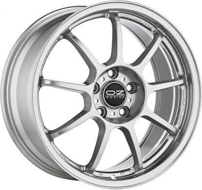 OZ Alleggerita HLT star silver Alufelge 10x18 Zoll ET40 LK 5x130 ML71.56