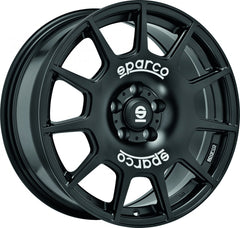 Sparco Terra matt black Alufelge 8x18 Zoll ET35 LK 5x100 ML63.3