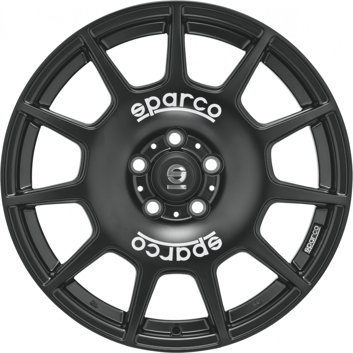 Sparco Terra matt black Alufelge 8x18 Zoll ET45 LK 5x100 ML63.3 – Bild 2