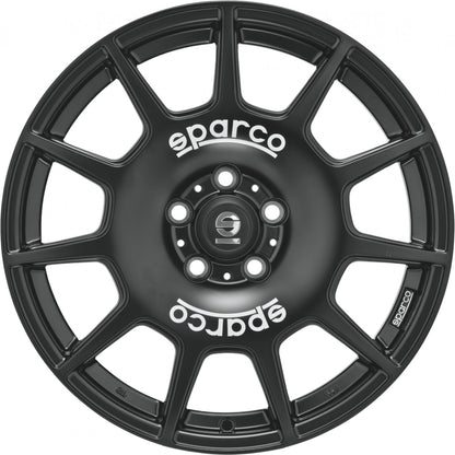 Sparco Terra matt black Alufelge 8x18 Zoll ET45 LK 5x100 ML63.3 – Bild 2