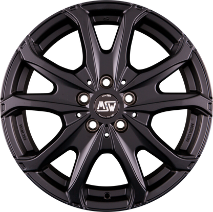 MSW 48 Van matt black Alufelge 6.5x16 Zoll ET55 LK 5x118 ML71.1 – Bild 7