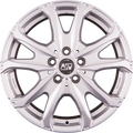 MSW 48 Van Full Silver Alufelge 6.5x16 Zoll ET55 LK 5x118 ML71.1