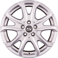 MSW 48 Van Full Silver Alufelge 6.5x16 Zoll ET55 LK 5x118 ML71.1