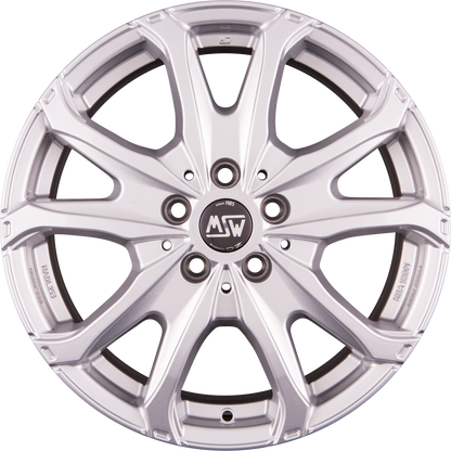 MSW 48 Van Full Silver Alufelge 6.5x16 Zoll ET55 LK 5x118 ML71.1