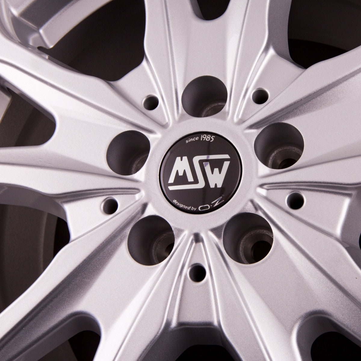 MSW 48 Van Full Silver Alufelge 6.5x16 Zoll ET55 LK 5x118 ML71.1 – Bild 5