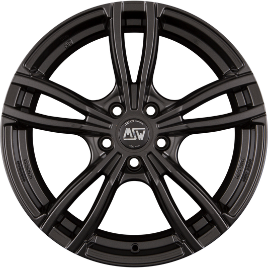 MSW 73 Gloss Dark Grey Alufelge 8x19 Zoll ET35 LK 5x112 ML73.1