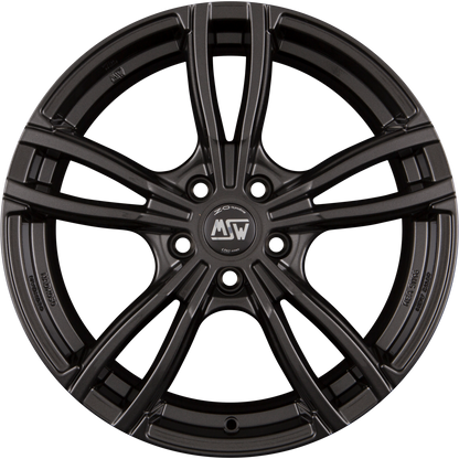 MSW 73 Gloss Dark Grey Alufelge 8.5x19 Zoll ET35 LK 5x120 ML72.6