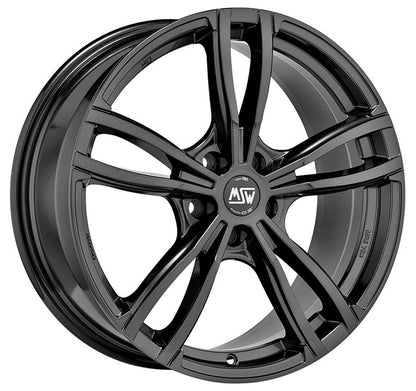 MSW 73 gloss dark grey Alufelge 8x18 Zoll ET28 LK 5x112 ML73.1