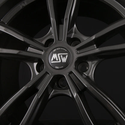 MSW 73 Gloss Dark Grey Alufelge 8.5x18 Zoll ET37 LK 5x120 ML72.6 – Bild 4