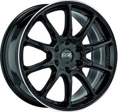 OZ Hyper XT HLT gloss black diamond lip Alufelge 9x20 Zoll ET38 LK 6x114.3 ML66.1