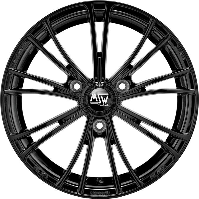 MSW X2 gloss black Alufelge – Bild 2