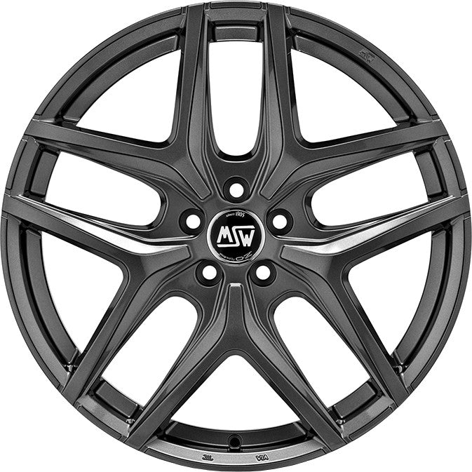 MSW 40 gloss gun metal Alufelge 8.5x20 Zoll ET34 LK 5x120 ML72.56 – Bild 2