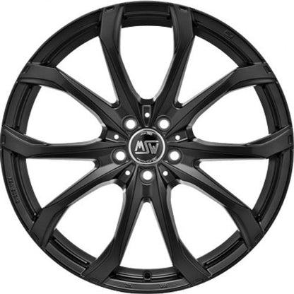 MSW 48 matt black Alufelge – Bild 2
