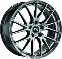 MSW 29 hyper dark Alufelge 8x19 Zoll ET45 LK 5x114.3 ML73.1