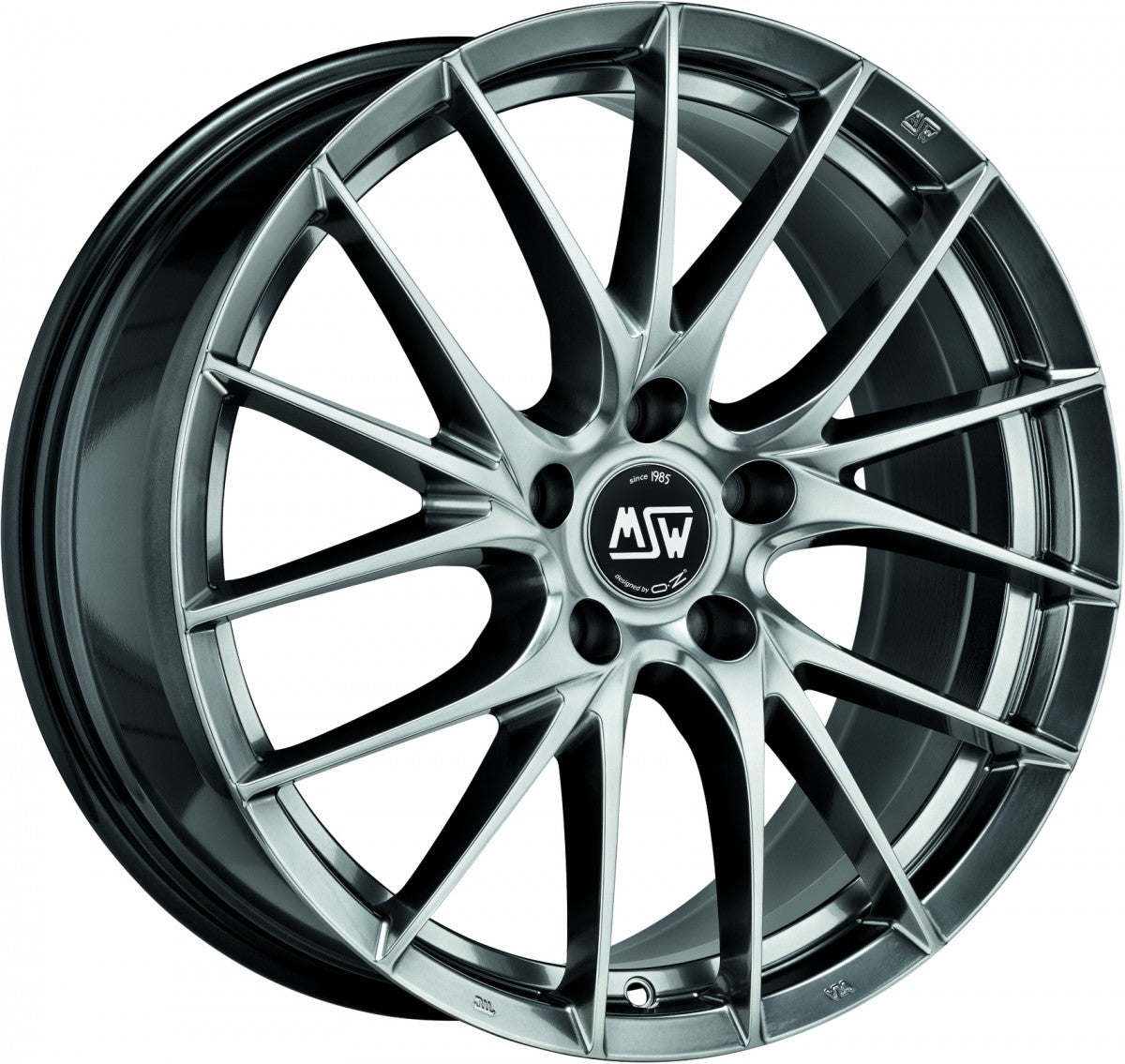 MSW 29 hyper dark Alufelge 8.5x19 Zoll ET45 LK 5x108 ML73.1