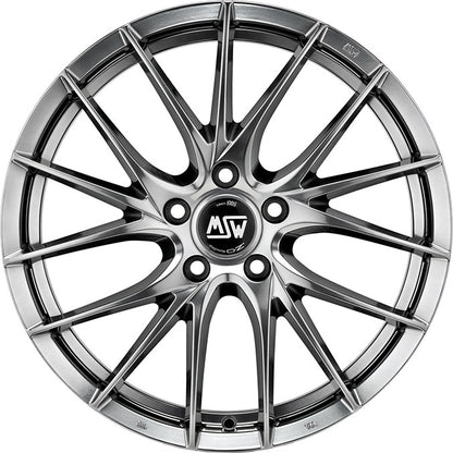 MSW 29 hyper dark Alufelge 8.5x19 Zoll ET45 LK 5x108 ML73.1 – Bild 2
