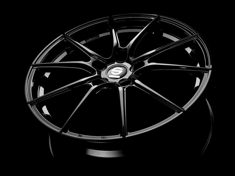 Sparco DRS gloss black Alufelge 8x18 Zoll ET48 LK 5x112 ML73.1 – Bild 3