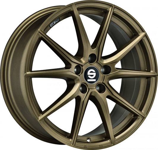 Sparco DRS rally bronze Alufelge 8x18 Zoll ET45 LK 5x120 ML72.56