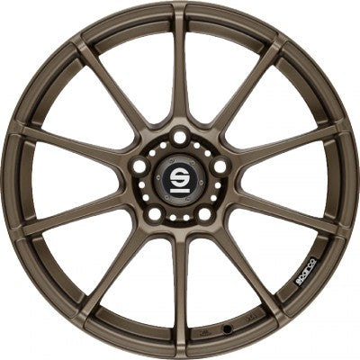 Sparco Assetto Gara matt bronze Alufelge 8x19 Zoll ET45 LK 5x114.3 ML73.1 – Bild 2