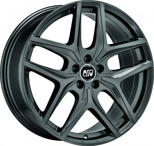 MSW 40 gloss gun metal Alufelge 7.5x19 Zoll ET42 LK 5x112 ML73.1