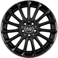 MSW 30 Gloss Black Diamond Lip Alufelge 8.5x18 Zoll ET35 LK 5x112 ML73.1