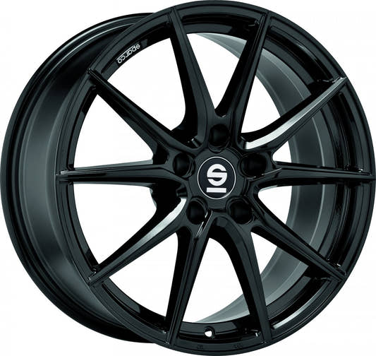 Sparco DRS gloss black Alufelge 7.5x17 Zoll ET35 LK 5x112 ML73.1
