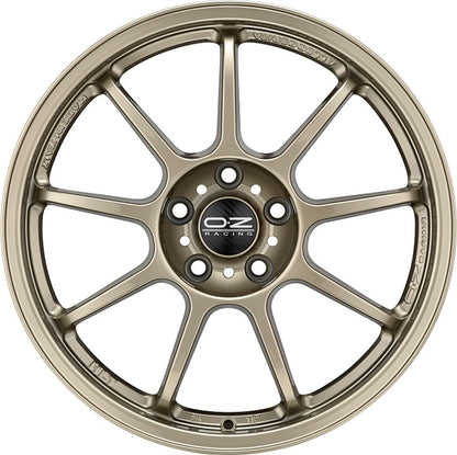 OZ Alleggerita HLT white gold Alufelge 7x16 Zoll ET37 LK 4x100 ML68 – Bild 2