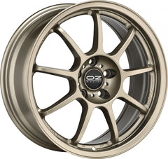 OZ Alleggerita HLT white gold Alufelge 8x18 Zoll ET35 LK 5x100 ML68