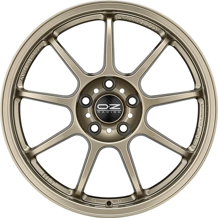 OZ Alleggerita HLT white gold Alufelge 8.5x18 Zoll ET55 LK 5x114.3 ML75 – Bild 2