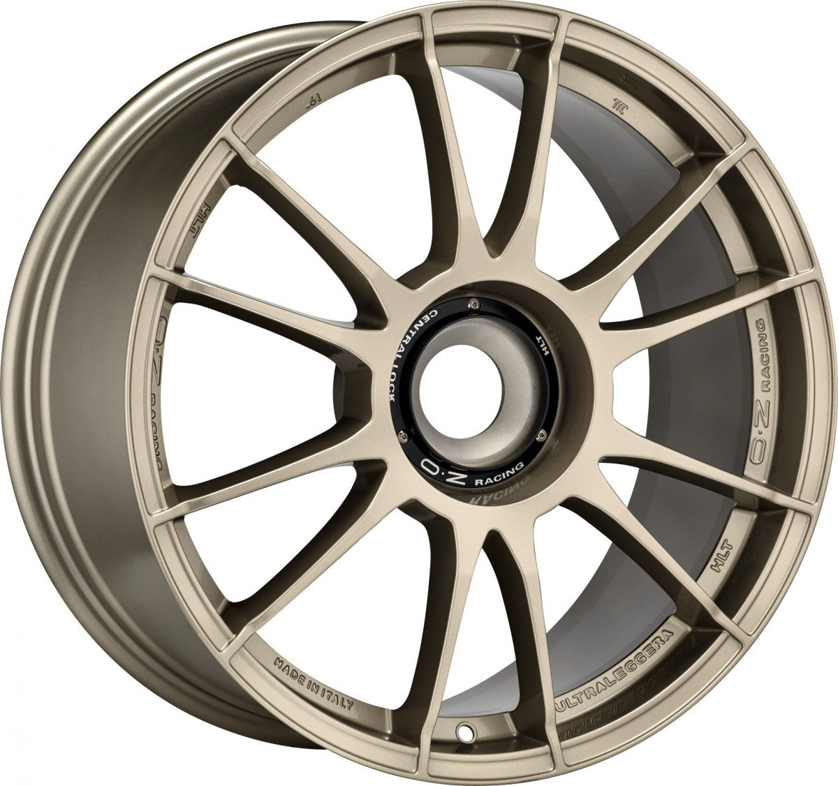 OZ Ultraleggera HLT CL white gold Alufelge 9x19 Zoll ET47 LK 1x130 ML84